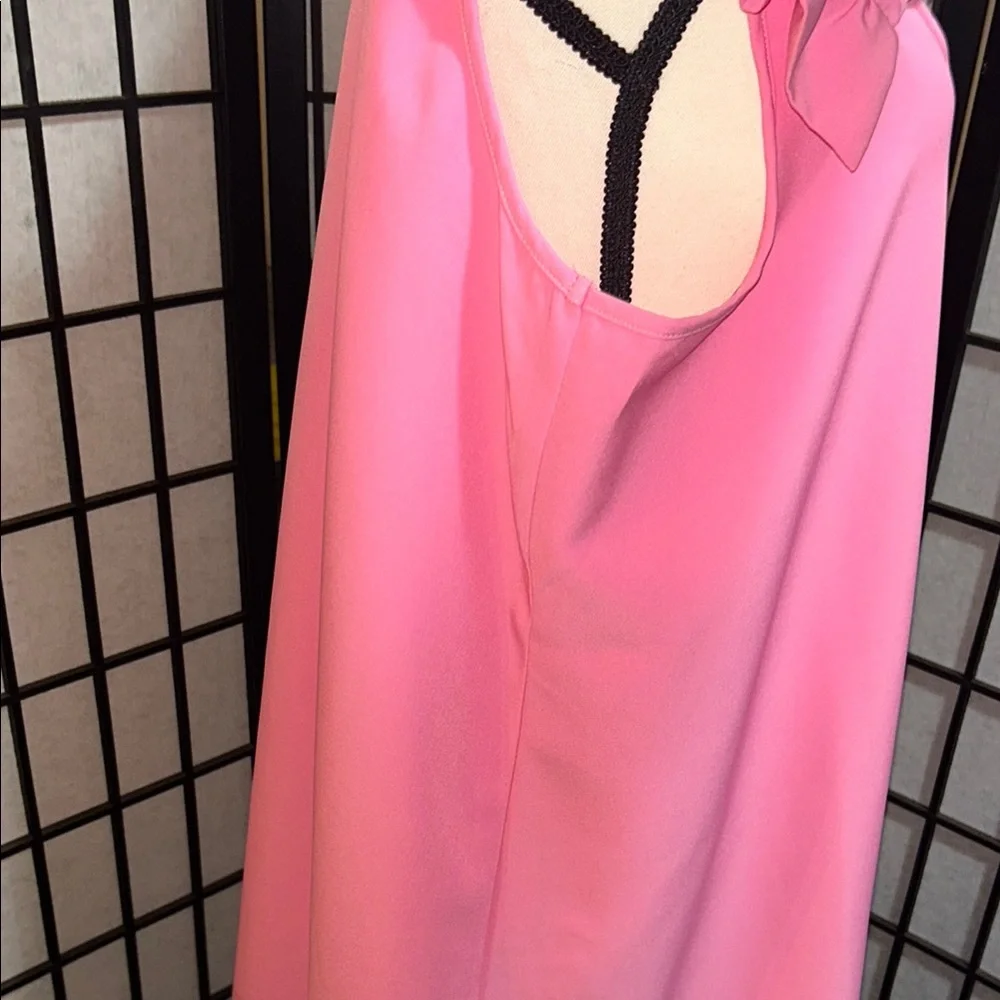 Mud Pie Pink Ruffled Sleeveless Midi Sundress - Picture 7 of 12